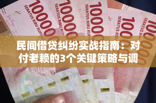 北京民间借贷纠纷实战指南：对付老赖的3个关键策略与调解盲区解析