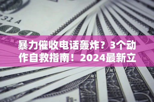 北京暴力催收电话轰炸？3个动作自救指南！2024最新立案标准全解析